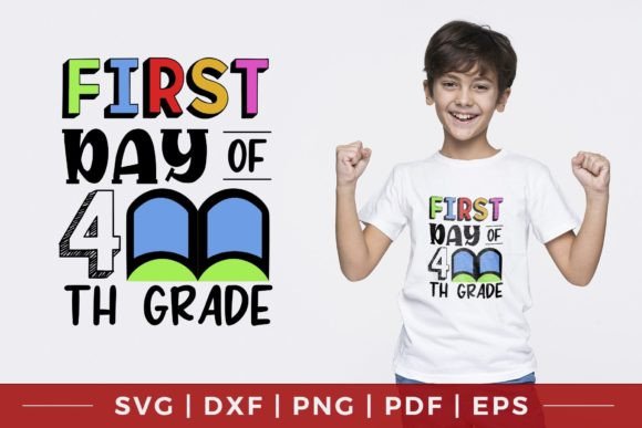 First Day of 4th Grade SVG: A Creative Tool for Back-to-School Enthusiasts