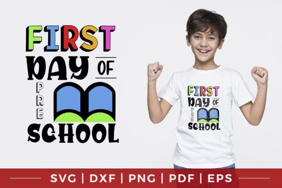 First Day of Preschool SVG