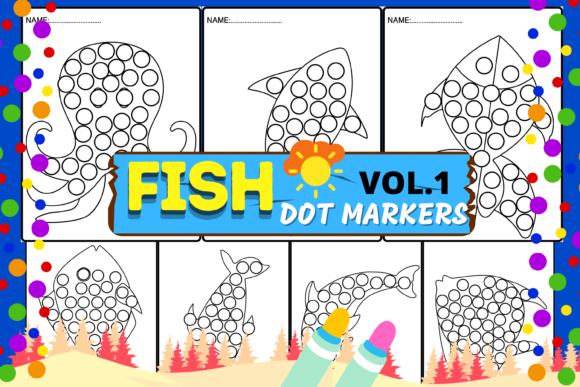 Fish Dot Markers: A Unique Tool for Creative Learning