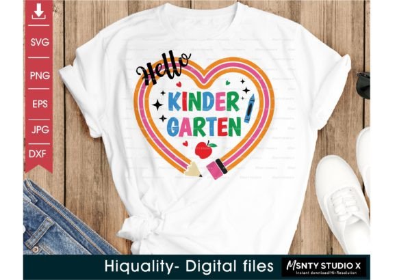 Hello Kindergarten SVG: Creative, Ready-to-Use Designs for Back-to-School Joy