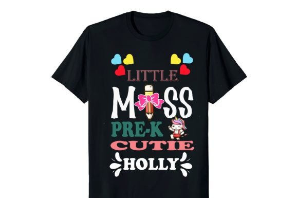 Little Miss Pre-K Cute Holly