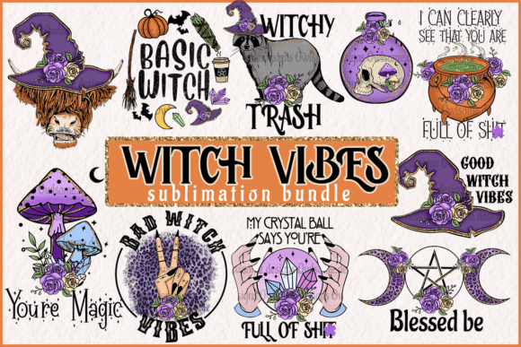 Witch Vibes Sublimation Bundle